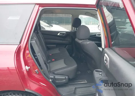 2018 Nissan Pathfinder S из США, поврежденный, VIN 5N1DR2MM0JC647977